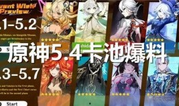 原神2.2最新卡池爆料,新角色与限定武器齐聚，惊喜连连！